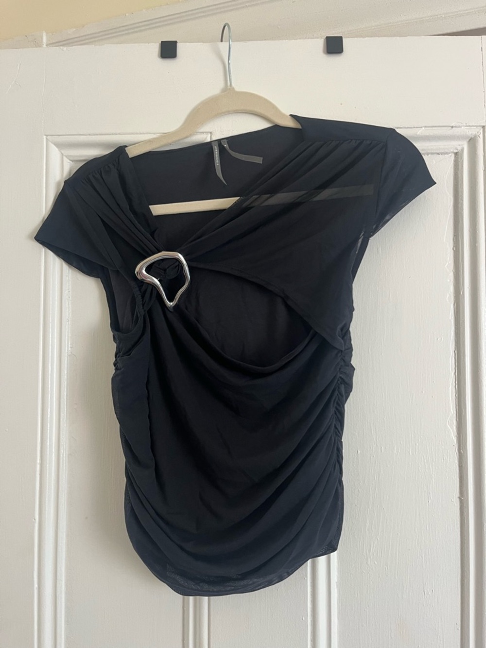 Anthropologie Black Top